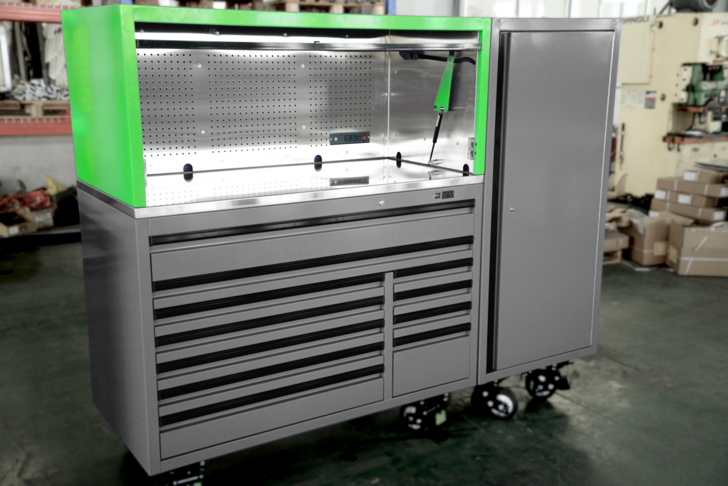 56 Inch Work Center Hutch