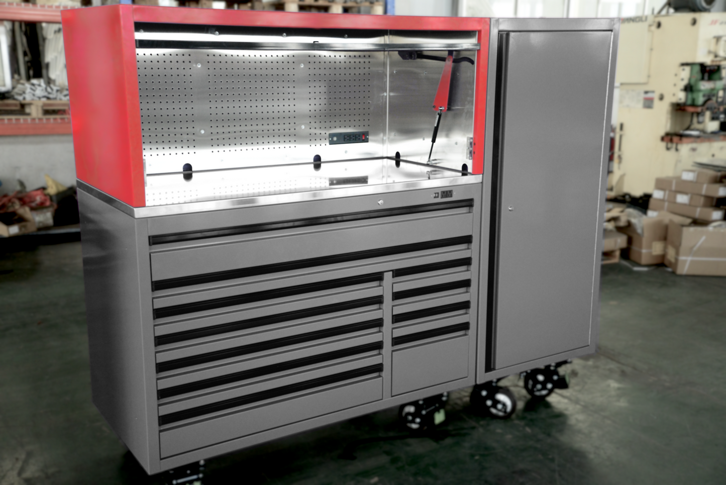 56 Inch Work Center Hutch