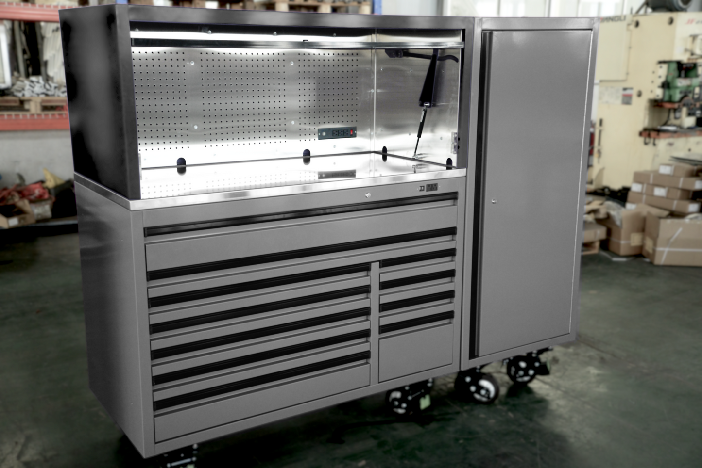 56 Inch Work Center Hutch