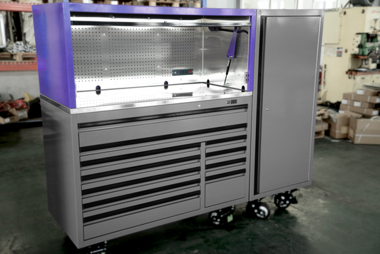56 Inch Work Center Hutch