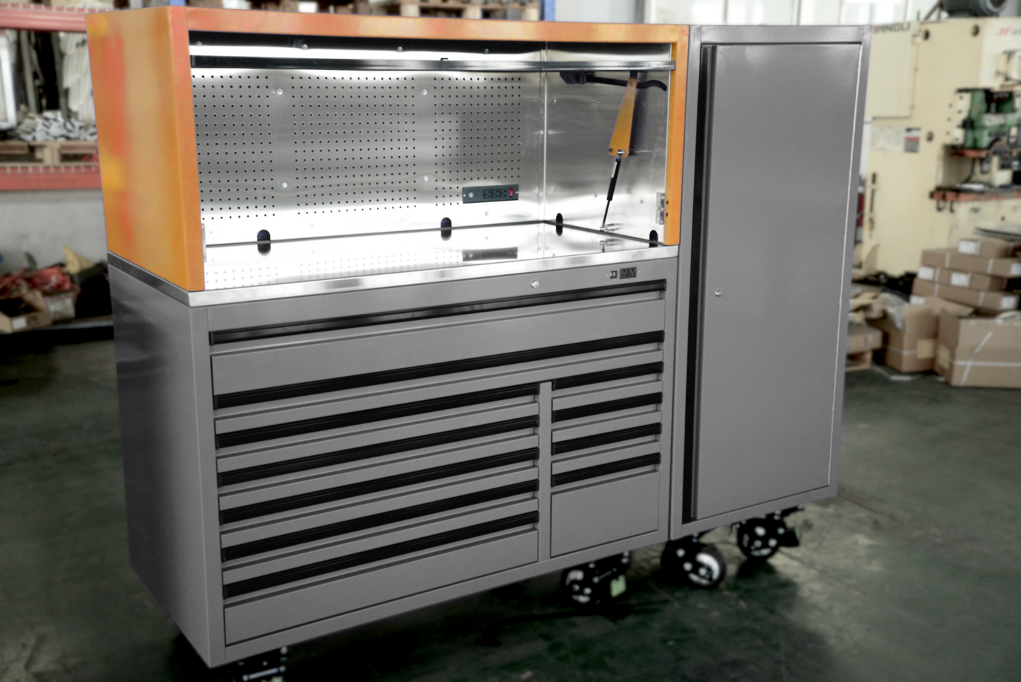 56 Inch Work Center Hutch