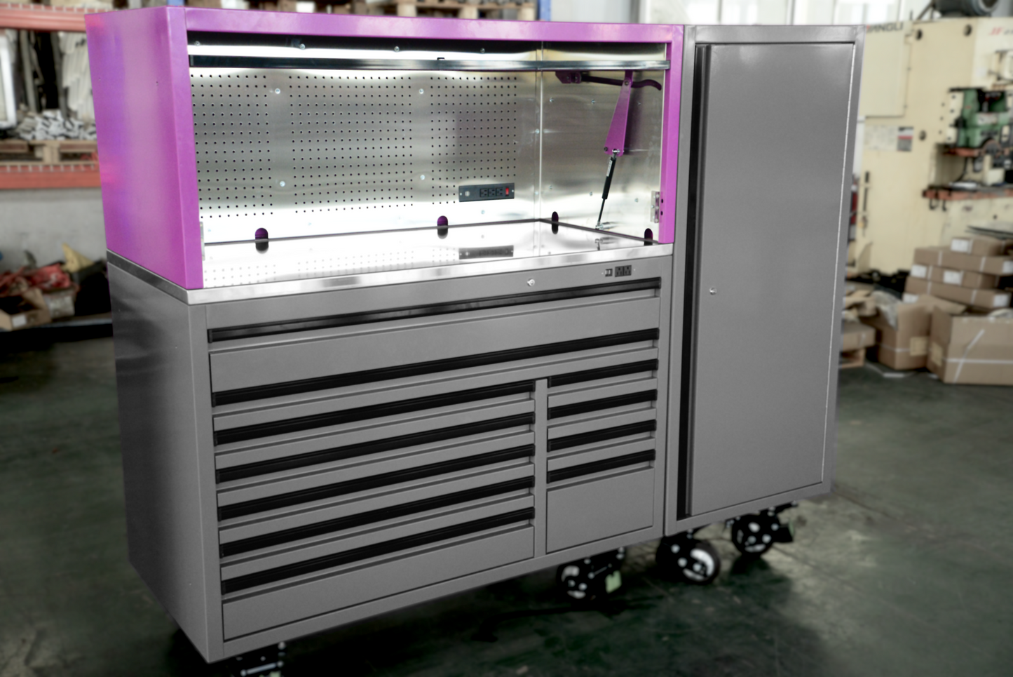 56 Inch Work Center Hutch
