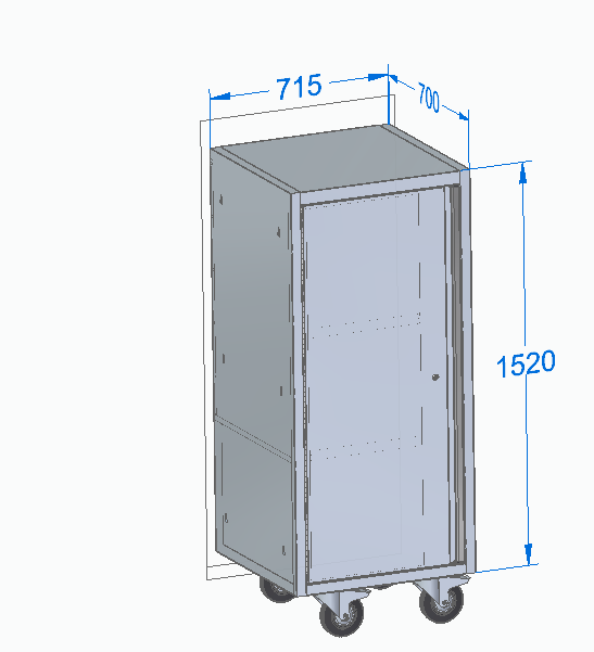 28 Inch Mechanic's locker