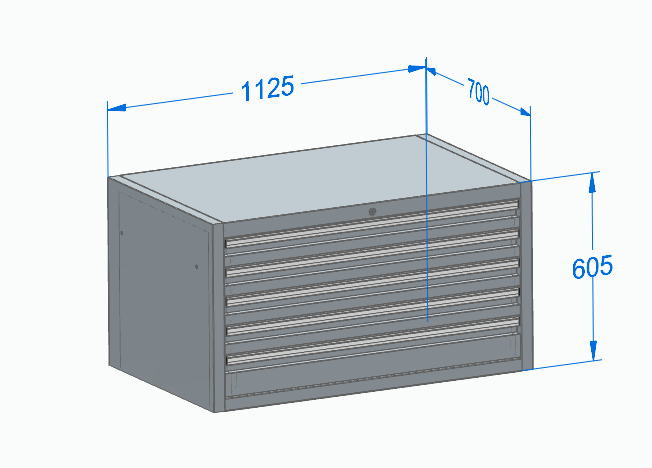 44 Inch Bench Top Tool Chest