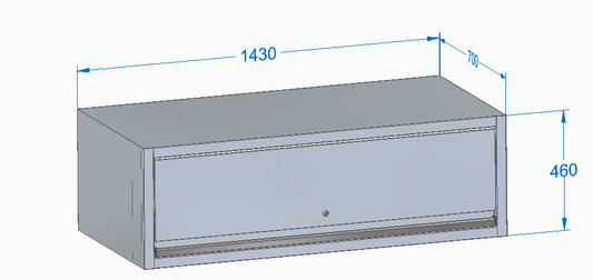 56 Inch Overhead Cabinet